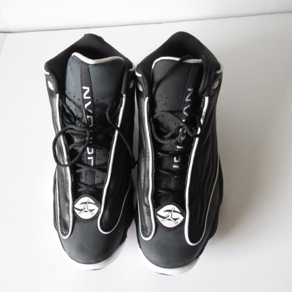 Jordan Pro Strong, Mid, Men's Size 10, Black/White/White, NEW - Picture 9 of 15